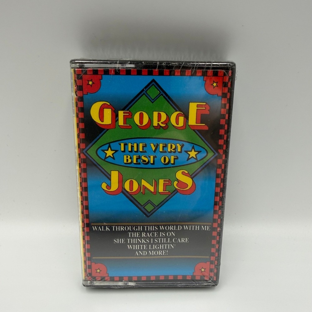 George Jones The Very Best Of Cassette Tape Lone Star LS 137 New Sealed RARE